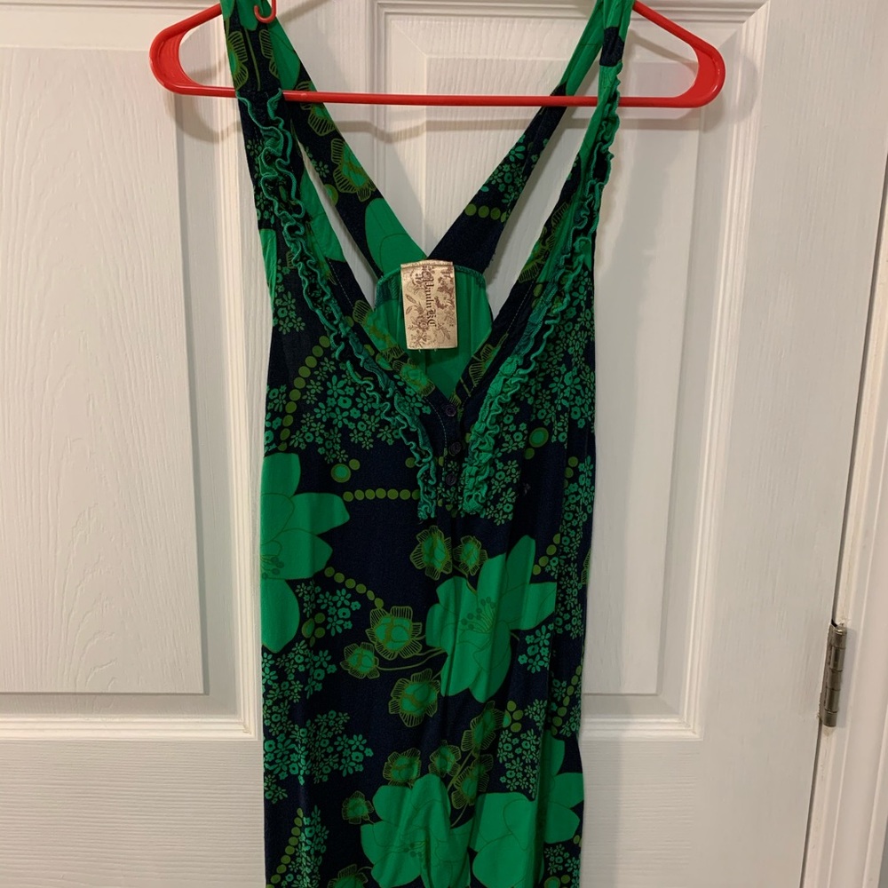 Lightweight short cotton dress